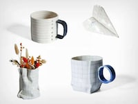 Origami-Inspired Porcelain Art Image 3