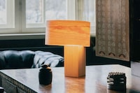 Raw Minimalist Pine Lamps Image 2