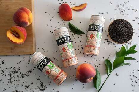 Peach-Flavored Hard Teas