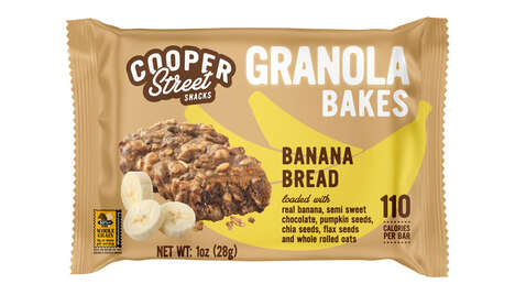 Convenient Banana Bread-Flavored Snacks