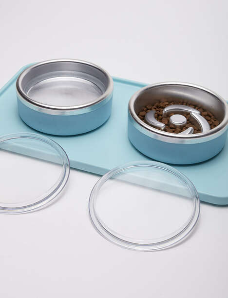Ergonomic Pet Snack Bowls
