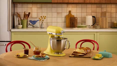 Soft-Colored Kitchen Appliances