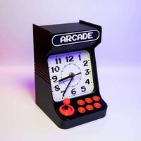 Nostalgic 3D-Printed Arcade Clocks Image 1