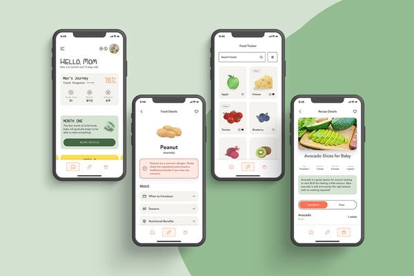 Customizable Baby Food Apps