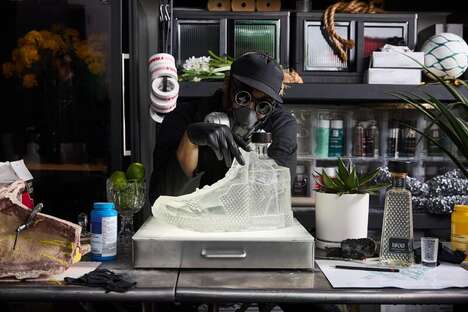 Basketball Sneaker-Inspired Decanters
