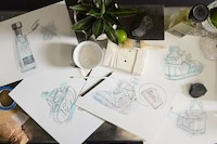 Basketball Sneaker-Inspired Decanters Image 4