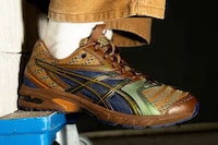 Bold Patterned Luxurious Sneakers Image 4