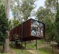 Slatted Steel Treehouse Surroundings Image 2