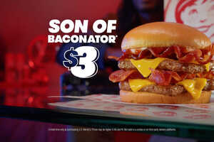 Sports-Event-Inspired QSR Deals : $3 Son of Baconator