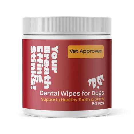 Canine-Targeted Dental Wipes