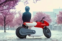 Manga-Influenced Electric Motorcycles Image 1