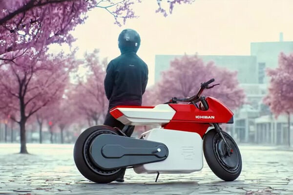 Manga-Influenced Electric Motorcycles