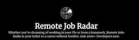 Remote Job Curation