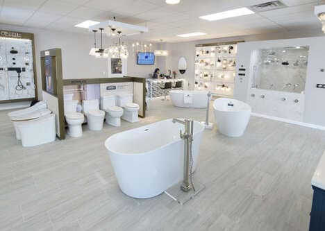 Modern Bathroom Showroom Designs