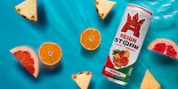 Tropical Plant-Based Energy Drinks Image 1
