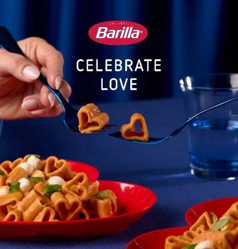 Limited-Edition Heart-Shaped Pasta Lines