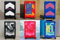 Vibrant Carry-On Luggage Prints Image 2