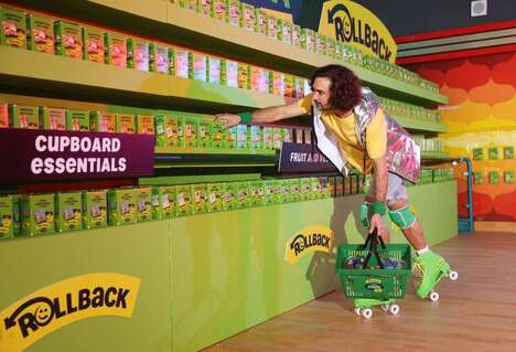 Supermarket-Themed Roller Rooms