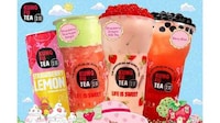 Nostalgic Cartoon Bubble Teas