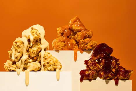 Extra-Saucy Fried Chicken Menus