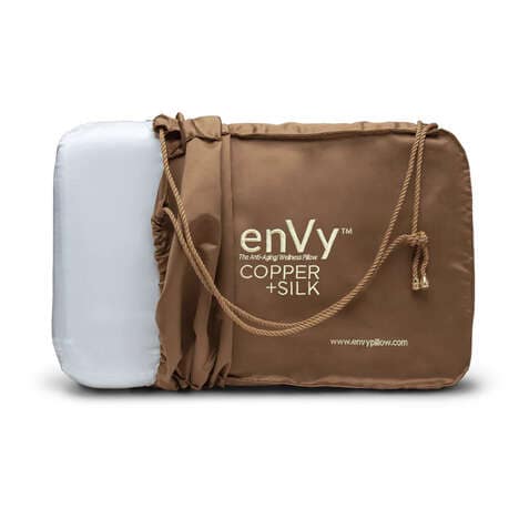 Copper-Infused Silk Pillows