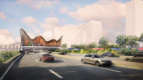Ribbon-Like Riverfront Parks