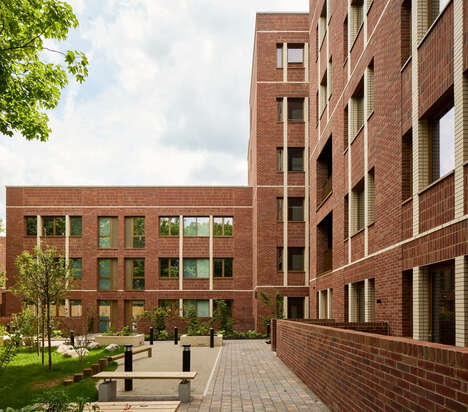 Red-Brick Social Housing Blocks