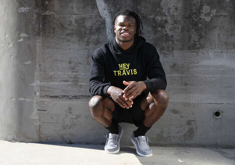 Football Athlete-Headed Footwear Campaigns
