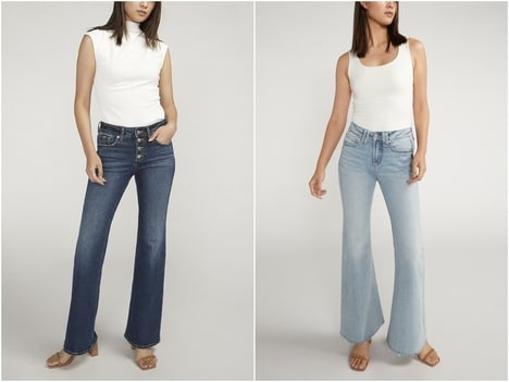 Iconic Flared Denim Jeans