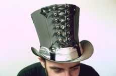 Lace-Up Top Hats