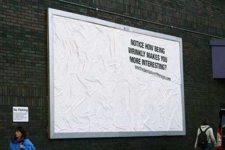 Wrinkly Billboards