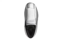 Futuristic Silver Tonal Footwear Image 3