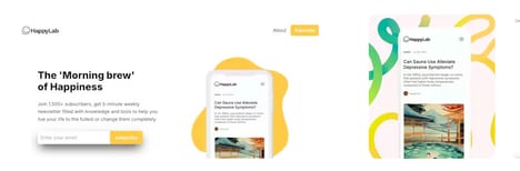 Weekly Happiness Newsletters
