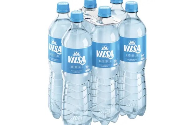Adhesive-Held Water Multi-Packs
