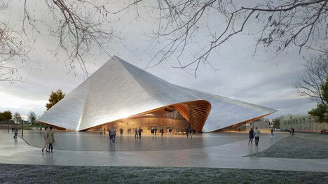 Sculptural Photocoltaic Theater Designs