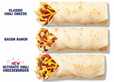 Savory Fries-Filled Burritos