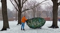 Ergonomic Suspended Camping Tents Image 4