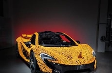 Impressive Life-Size LEGO Autos
