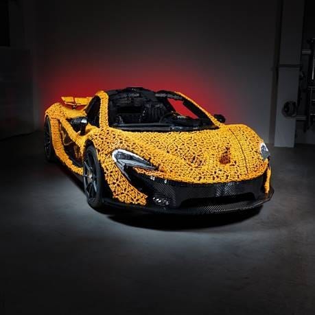 Impressive Life-Size LEGO Autos