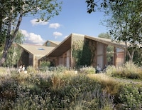 Village-Like Tranquil Hospice Designs Image 3
