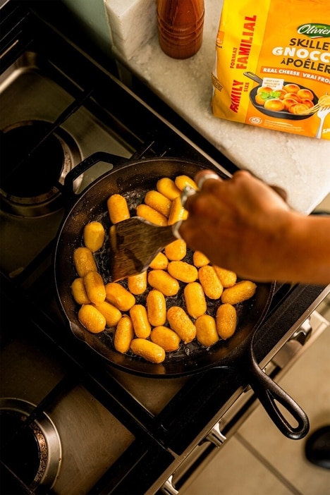 Quick-Cooking Skillet Gnocchi