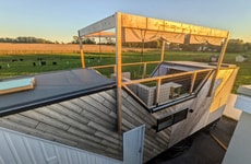 Rooftop Terrace Tiny Homes