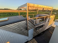 Rooftop Terrace Tiny Homes