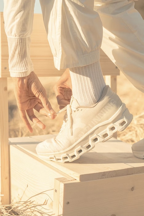 Monochromatic Performance Sneakers
