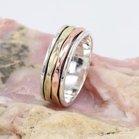 Anxiety-Targeted Fidget Spinning Rings