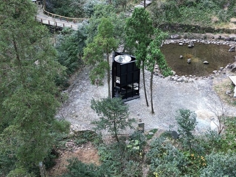 Black-Timber Stealthy Pavilions