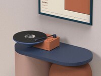 Memphis-Inspired Vinyl Turntables