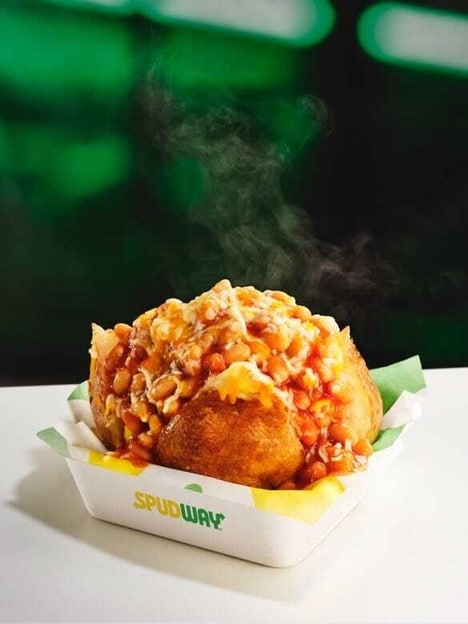 Fluffy QSR Baked Potatoes