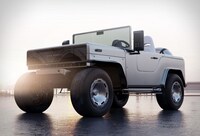 Modernized War-Inspired Truck Designs Image 1