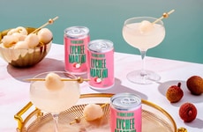 Canned Lychee Martinis